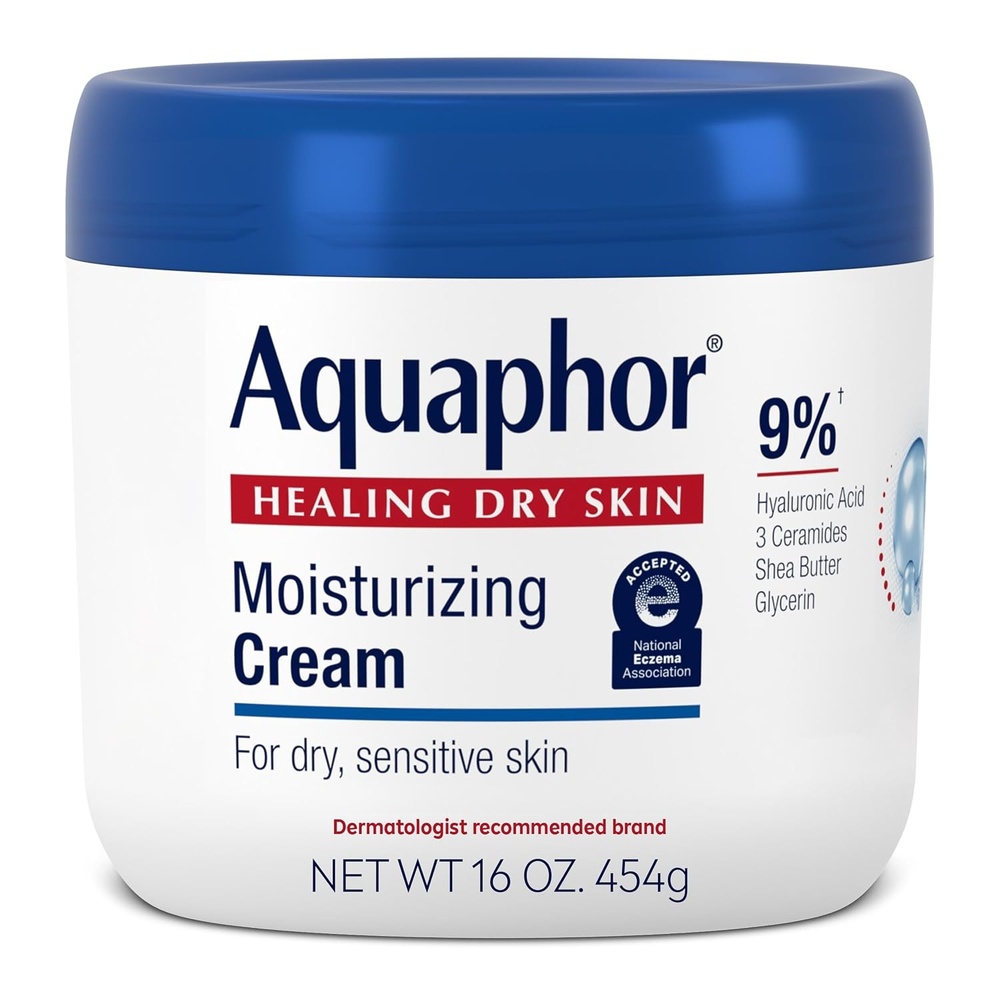 image:imageAquaphor Moisturizing Face and Body Cream with Hyaluronic Acid 16 OZ16 Fl Oz Pack of 12