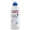 Aquaphor Daily Hydrating Face and Body Lotion, Hyaluronic Acid, 16 FL OZ(16 Fl Oz (Pack of 12))