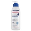 Aquaphor Daily Hydrating Face and Body Lotion, Hyaluronic Acid, 16 FL OZ(8 Fl Oz (Pack of 12))